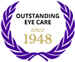 Outstanding Eyecare since 1948 badge