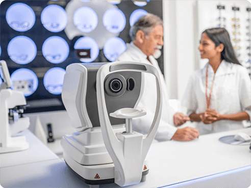 Washington eye doctor technology
