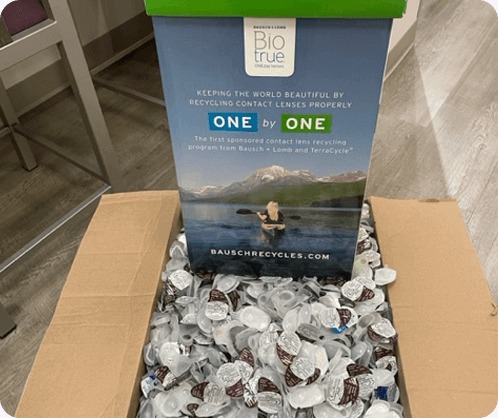 Bausch and Lomb contact case recycling program
